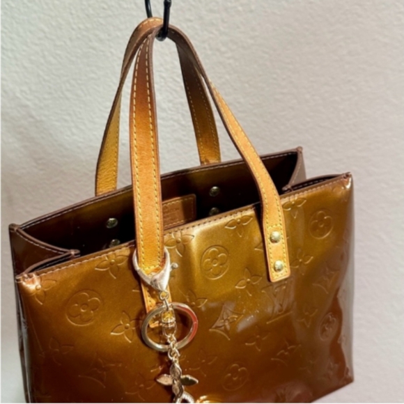 Louis Vuitton vernis reade bronze bag - Picture 2 of 9